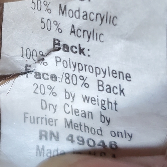 Brown FUR Coat S Med - Picture 15 of 16